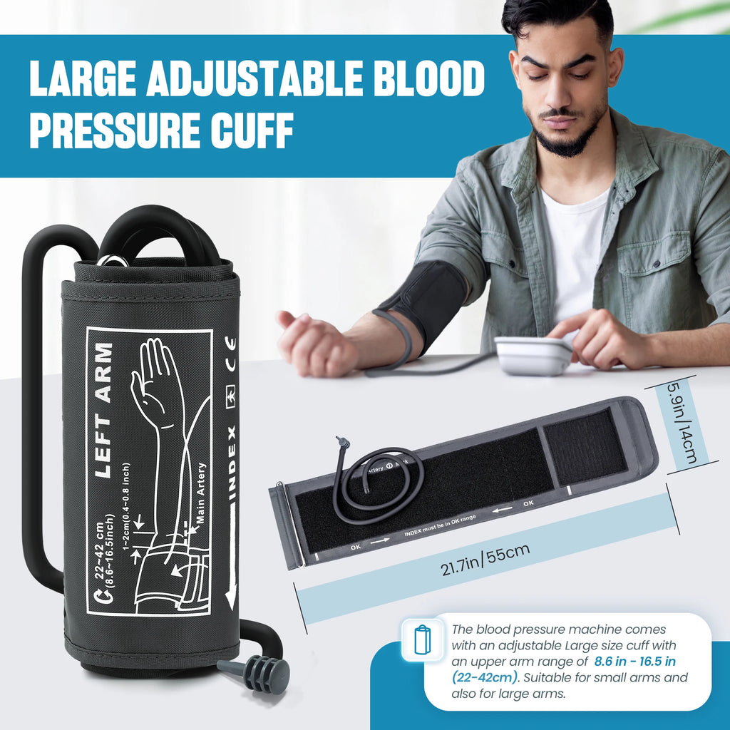 SEJOY Upper Arm Automatic Sphygmomanometer English Voice Backlight Blood Pressure Monitor  High Accurate BP Monitors