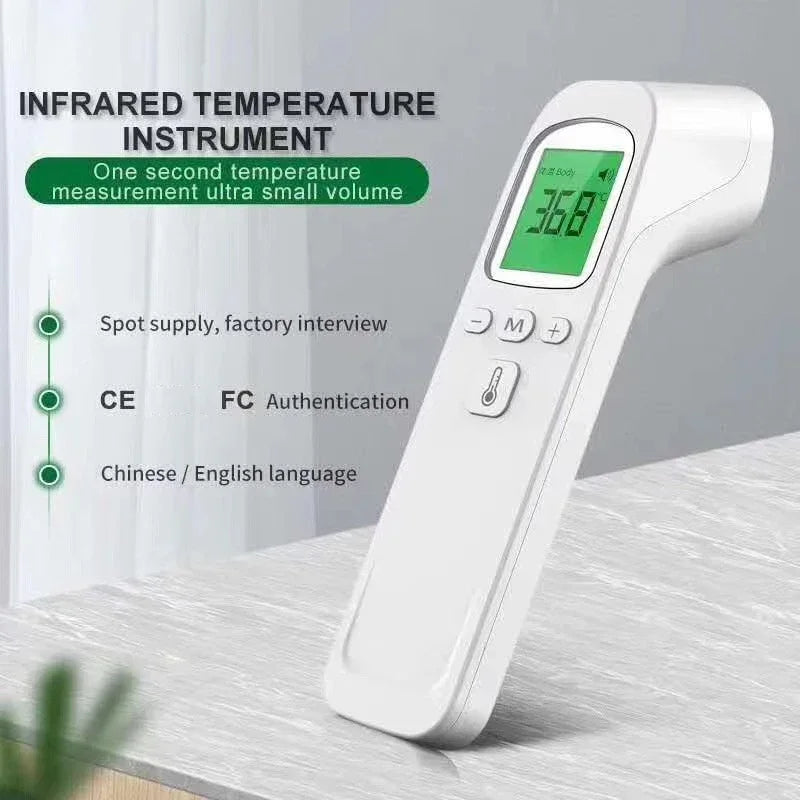 Medical Household Digital Infant Adult Non-contact Laser Body Temperature Ear Thermometer Oximeter Infrared Fever Thermometer