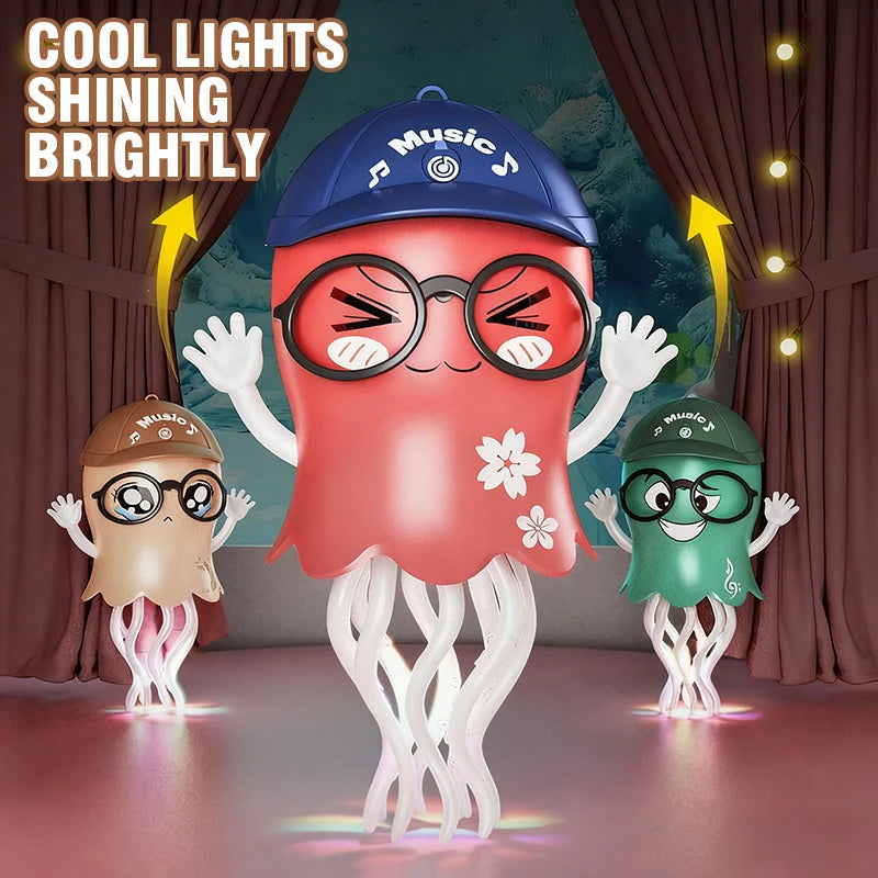 Dancing Jellyfish Squid Dancer Toys for Kid Electronic Pet Toys for Baby Children Interactive Education Toddler Toy kids Gift