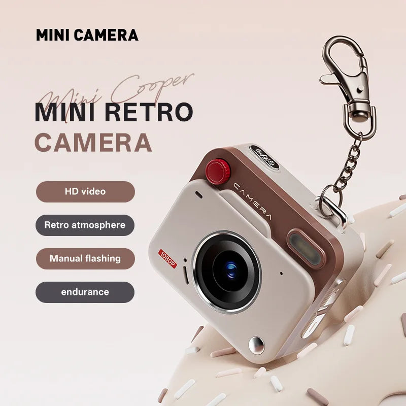 New CCD Retro Mini Digital Camera High Definition Pixel Student Campus Photography Recording Small Size Easy To Carry Camera