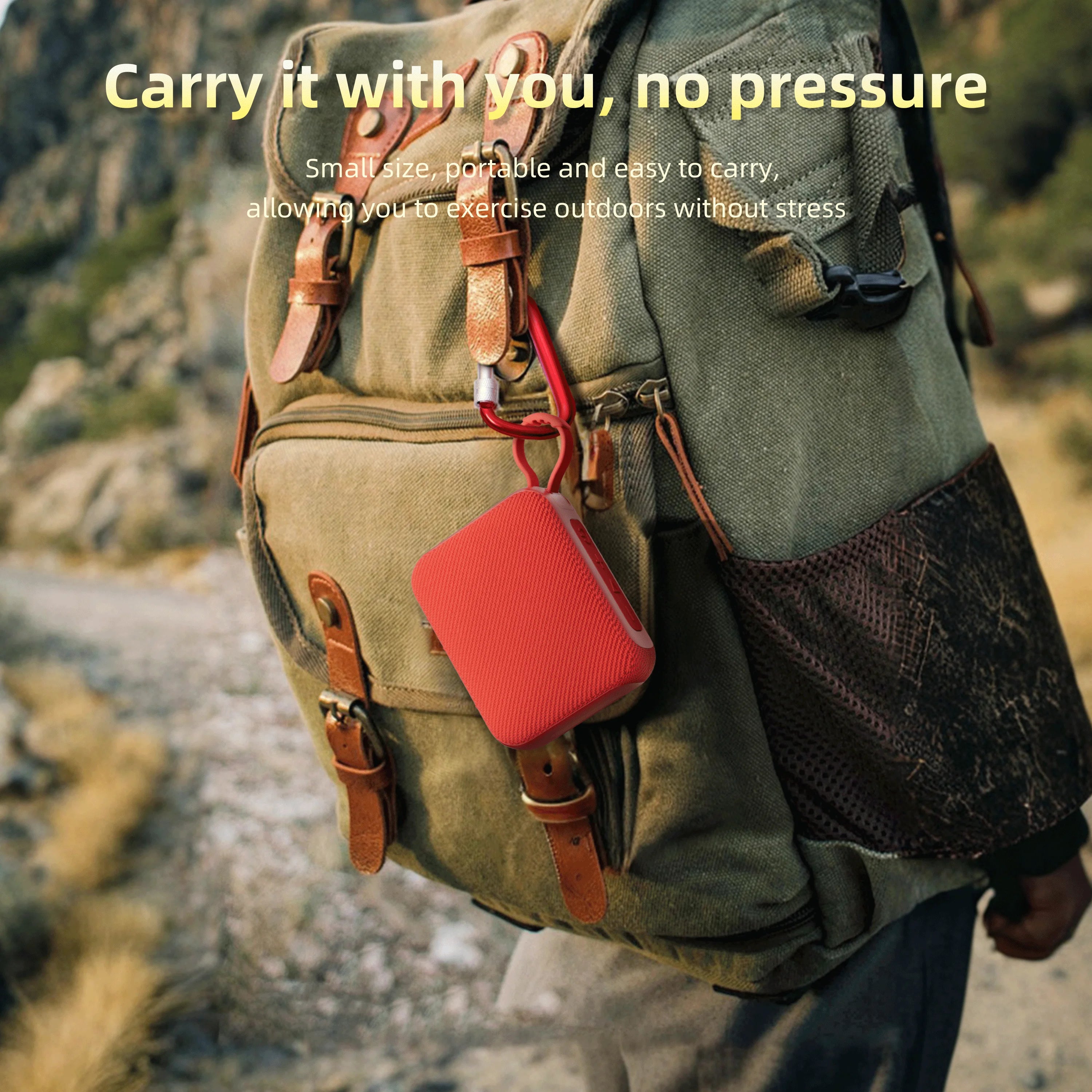 G04 Subwoofer Bluetooth 5.4 Speakers Hi-Fi Audio Supports Tandem Wireless Soundbar Cute Mini Portable Speaker for Home Theater