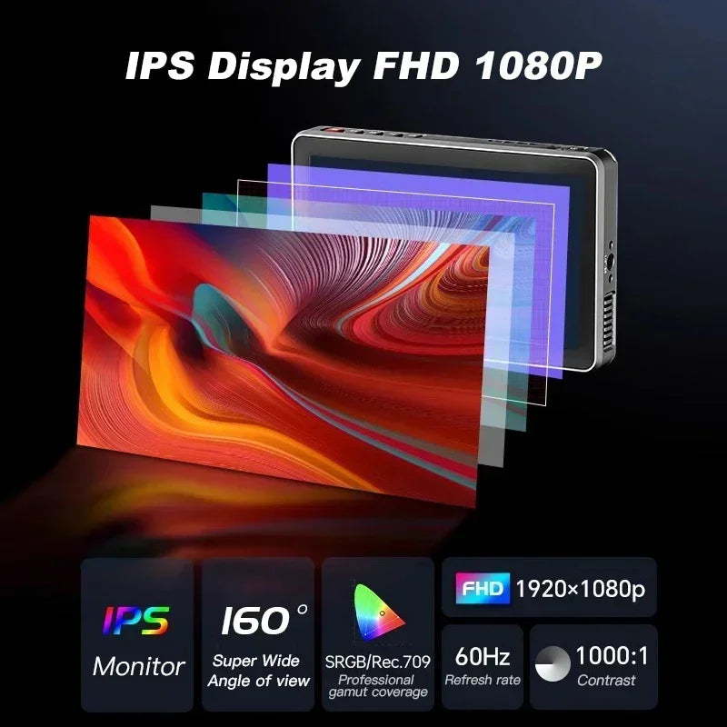 Viltrox DC-X2/DC-X3 Portable Monitor 6 Inch 2000 Nits 4K Touch Screen Profissional Photographic HD FHD Camera Monitor for Vedio