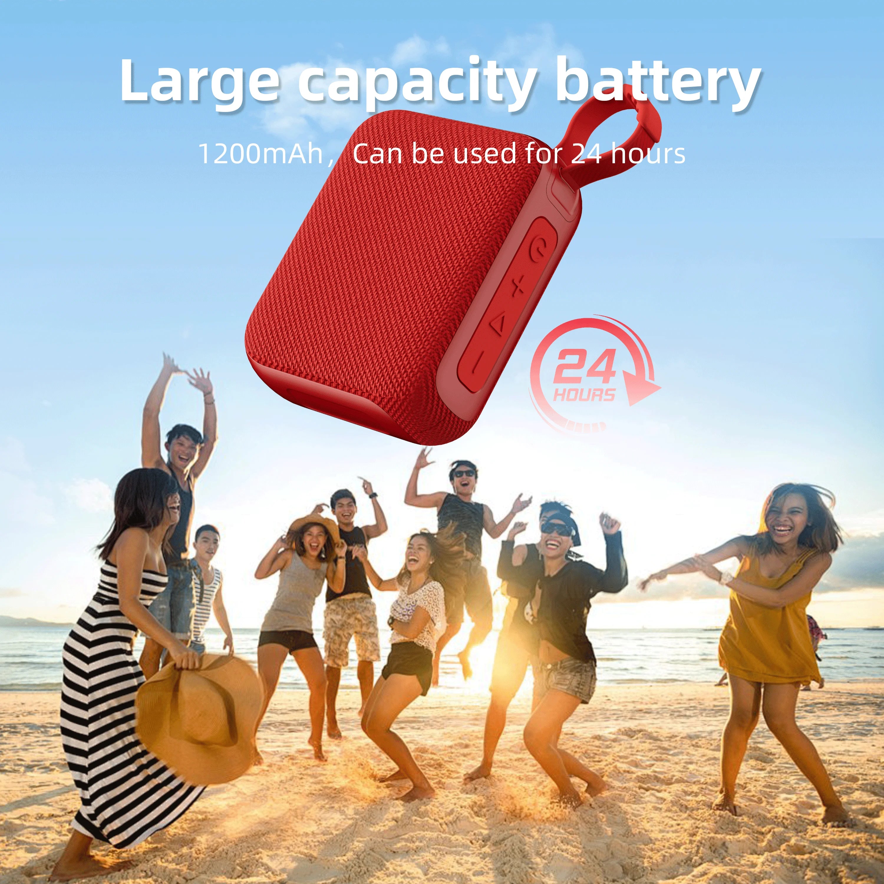 G04 Subwoofer Bluetooth 5.4 Speakers Hi-Fi Audio Supports Tandem Wireless Soundbar Cute Mini Portable Speaker for Home Theater