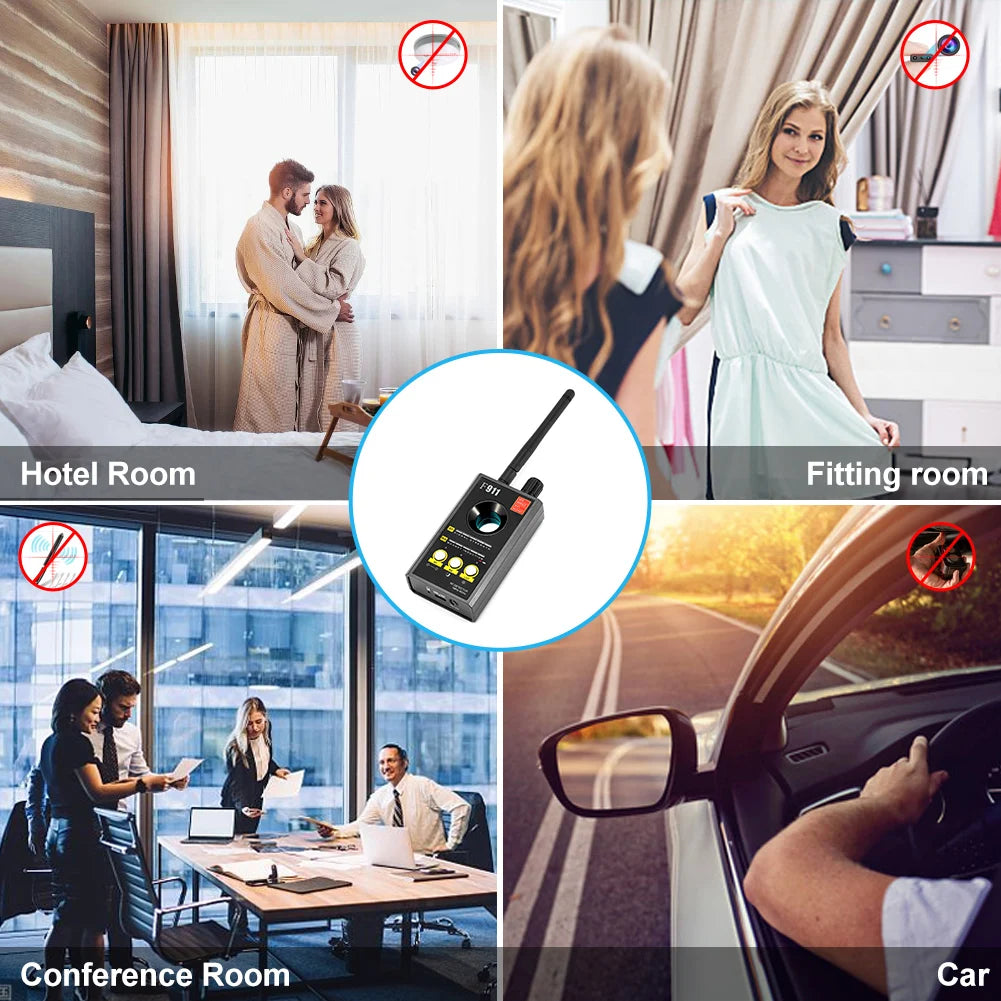 F911 Hidden Camera Detectors , Anti Spy Camera Finder, GPS Tracker Detectors, Bug&Hidden Devices Detector ,RF detectors