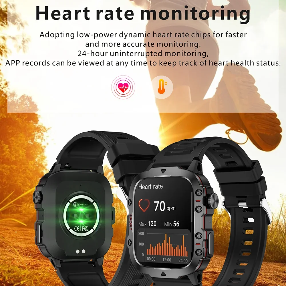 Original Men Smart Watches Bluetooth Call Fitness Clock 3ATM IP68 Swim Waterproof Sport Smartwatch for Women Xiaomi Android 2025