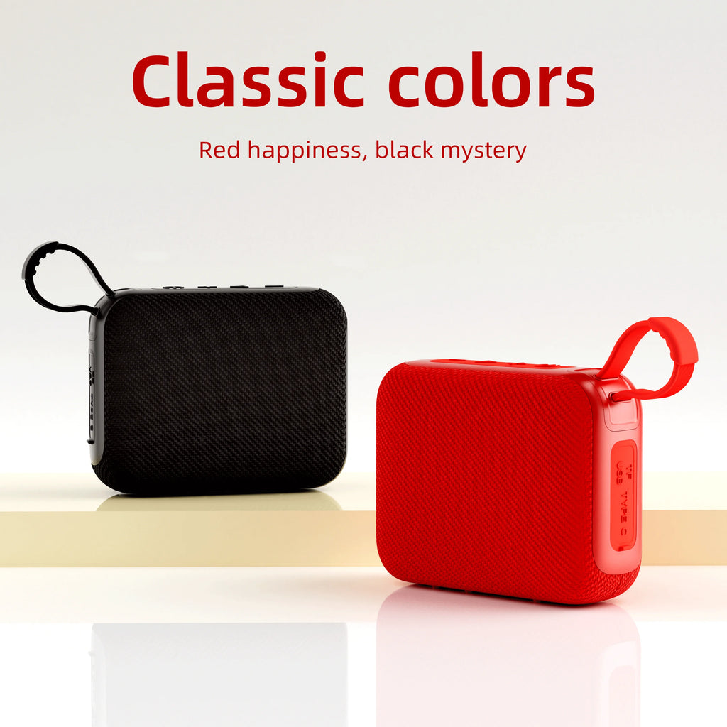 G04 Subwoofer Bluetooth 5.4 Speakers Hi-Fi Audio Supports Tandem Wireless Soundbar Cute Mini Portable Speaker for Home Theater