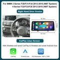 10.25'12.3' Wireless CarPlay Android Auto Multimedia Display Screen For BMW 1 2 3 4 Series F20 F21 F22 F30 F31 F32 F33
