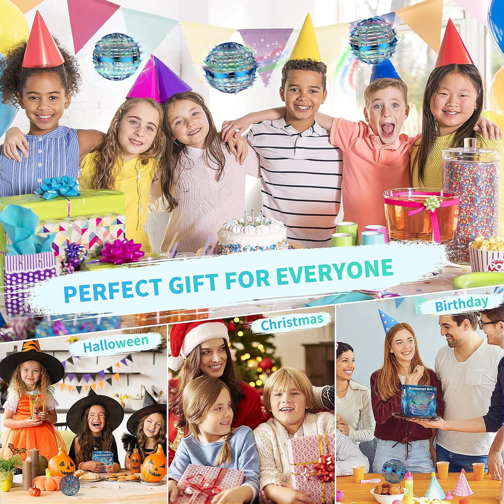 2026 New Improved Flying Orb Ball Magic Hover Cosmic Globe RGB Lights For KidsTeens Adults Indoor Outdoor Hand Drone Fidget Toy