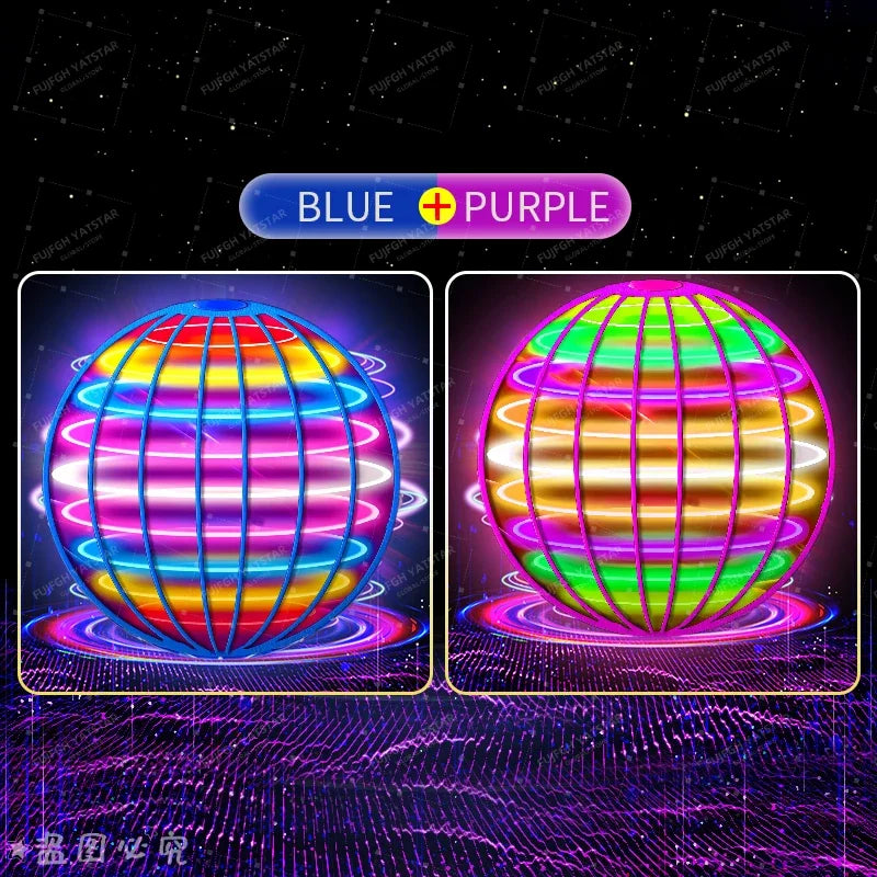 2026 New Improved Flying Orb Ball Magic Hover Cosmic Globe RGB Lights For KidsTeens Adults Indoor Outdoor Hand Drone Fidget Toy