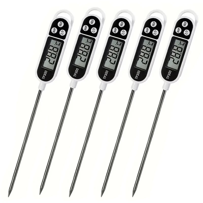 1-10P Digital Kitchen Food Thermometer TP300 Water Oil Thermometer for Meat Cooking Food Probe BBQ Electronic Oven Kitchen Tools