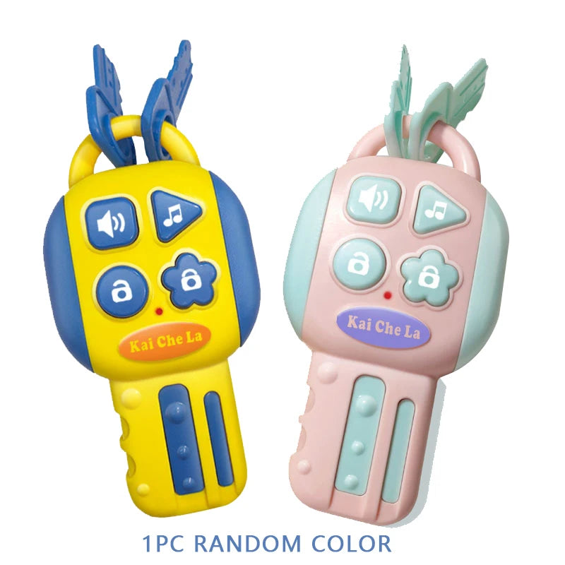 Electric Simulated Driving Steering Three-Dimensional Portable Wheel Copilot Toy Light And Sound Educational Children's Gifts