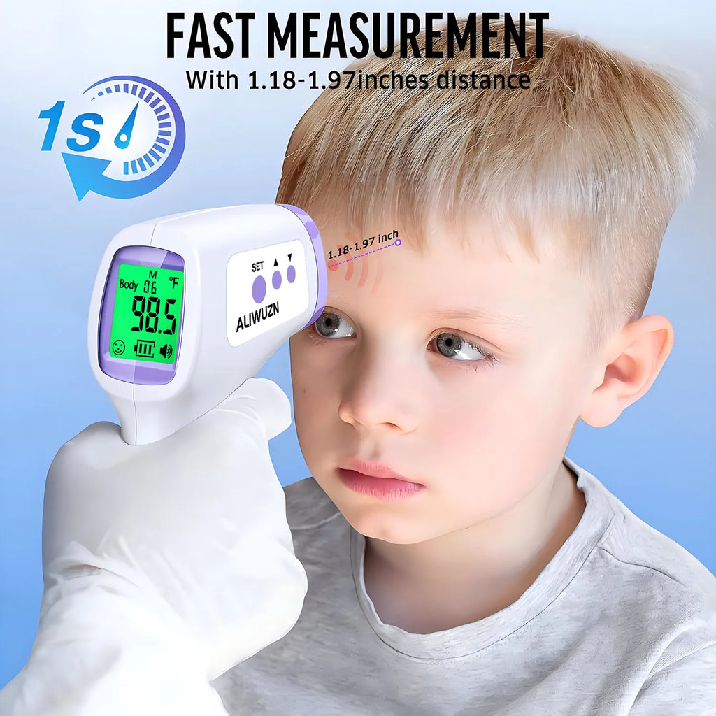 Forehead Infrared Digital Thermometer Fever Temperature Tool Non Contact Forehead Medical Baby Thermometer Fever Temperature Too