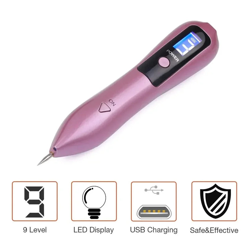 UBilli 9-Speed Face Skin Dark Spot Remover Mole Removal Laser Plasma Pen Machine Facial Freckle Wart Removal Beauty Skin Care
