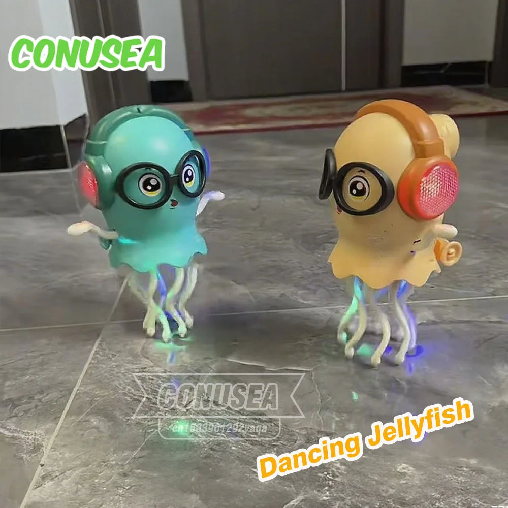 Dancing Jellyfish Squid Dancer Toys for Kid Electronic Pet Toys for Baby Children Interactive Education Toddler Toy kids Gift